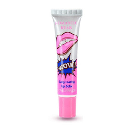 Amazing 6 Colors Peel Off Liquid Lipstick Waterproof Long Lasting Lip Gloss Mask Moisturizer